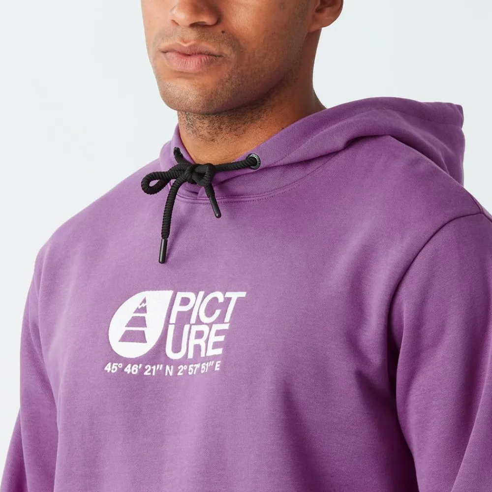 Sweat - Pull - Poncho<Picture Sweat Basement Hoodie Bright Magenta