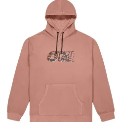 Sweat - Pull - Poncho<Picture Sweat Basement Leo Hoodie Washed Burlwood
