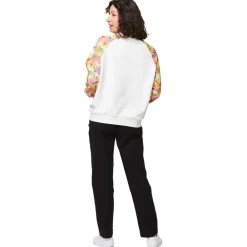 Sweat - Pull - Poncho<Picture Sweat Blayr Crew White