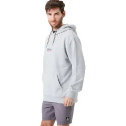 New Sweat Cailey Hoodie Grey Melange Sweat - Pull - Poncho
