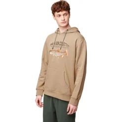 Online Sweat Dad & Son Panther Hoodie Dark Stone Sweat - Pull - Poncho