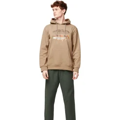 Online Sweat Dad & Son Panther Hoodie Dark Stone Sweat - Pull - Poncho