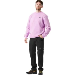 New Sweat Essential Crew Sheer Lilac Sweat - Pull - Poncho