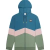 Sweat - Pull - Poncho<Picture Sweat Klob Zip Roc Blue