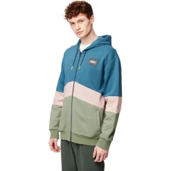 Sweat - Pull - Poncho<Picture Sweat Klob Zip Roc Blue