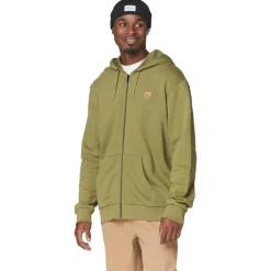 Sale Sweat Lil Cork Zip Army Green Sweat - Pull - Poncho