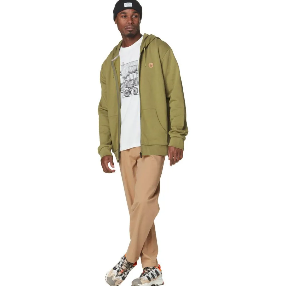 Sale Sweat Lil Cork Zip Army Green Sweat - Pull - Poncho