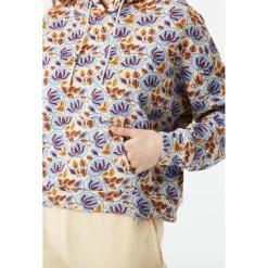 Sweat - Pull - Poncho<Picture Sweat Neris Printed Hoodie Alpine Thistle Print