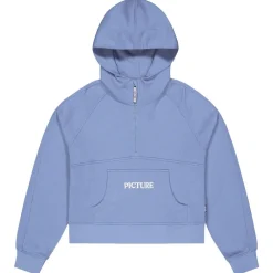 Best Sweat Quenda 1/2 Zip Stonewash Sweat - Pull - Poncho