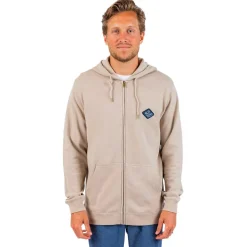Sweat - Pull - Poncho<Rip Curl Sweat Aloha Hotel Zip Thru Hood Taupe