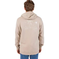 Sweat - Pull - Poncho<Rip Curl Sweat Aloha Hotel Zip Thru Hood Taupe