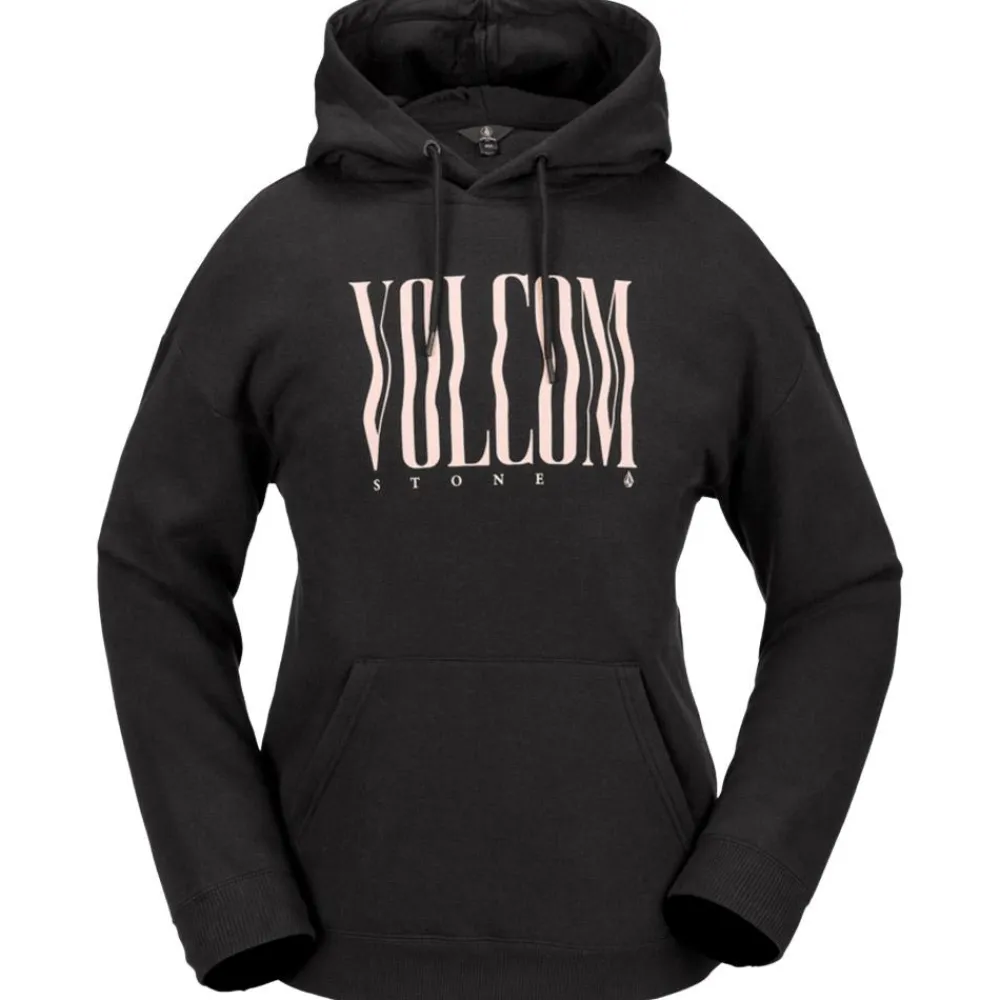 Sweat - Pull - Poncho<Volcom Sweat Essential Hoodie Women Black