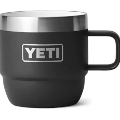 Sale Tasse Espresso Mug 6 Oz Black Vaisselle Camping