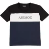 Tee Shirt<Animoz Tee-shirt Inyo Bleu Blanc Noir