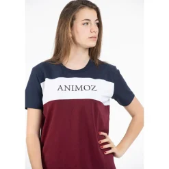 Tee Shirt<Animoz Tee-shirt Uzio Bleu Blanc Bordeaux