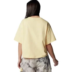 T-Shirt Randonnée<Columbia Tee-shirt de rando Painted Peak Knit Ss Cropped Top W Sunkissed Shark