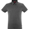Tee-shirt de rando Shift Polo M Grey Anthracite T-Shirt Randonnée