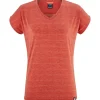 Sale Tee-shirt de rando Skim Tee W Terracotta T-Shirt Trail|T-Shirt Randonnée