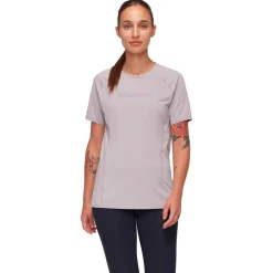 Clearance Tee-shirt de rando Selun FL Logo W Alpine Calamint T-Shirt Randonnée