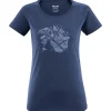 Tee-shirt de rando Tana Ts Ss W Saphir T-Shirt Escalade|T-Shirt Randonnée