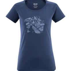 Tee-shirt de rando Tana Ts Ss W Saphir T-Shirt Escalade|T-Shirt Randonnée