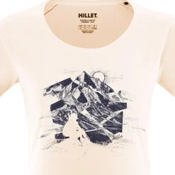 T-Shirt Escalade|T-Shirt Randonnée<Millet Tee-shirt de rando Tana Ts Ss W Vanilla Cream