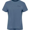 Outlet Tee-shirt de rando Femund Tech T Shirt W Vintage Indigo T-Shirt Randonnée