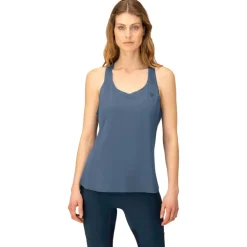 Clearance Tee-shirt de rando Femund Tech Singlet W Vintage Indigo T-Shirt Randonnée