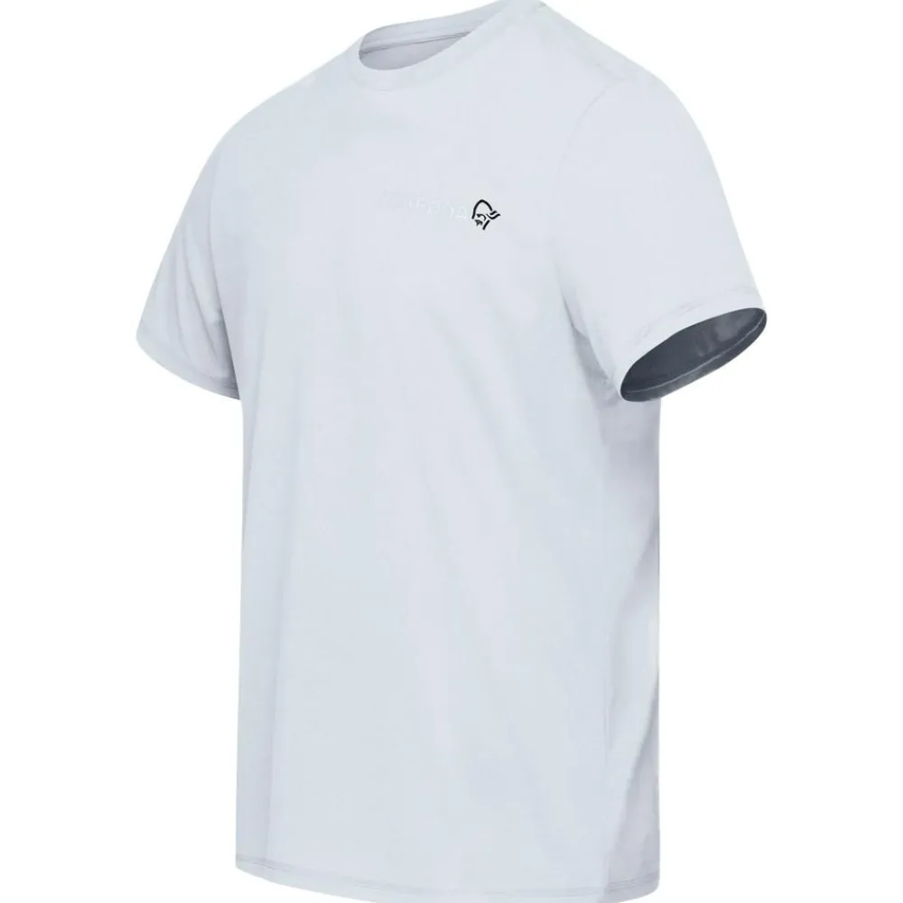T-Shirt Randonnée<Norrona Tee-shirt de rando Femund Tech Snow White