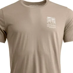 T-Shirt Randonnée<Ortovox Tee-shirt de rando 150 Cool Mtn Mission Tee Shirt Grey Sand