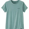 T-Shirt Escalade|T-Shirt Randonnée<Patagonia Tee-shirt de rando Capilene Cool Daily Graphic Shirt Waters Boardshort Logo Thermal Blue X Dye