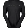 T-Shirt Randonnée<Scott Tee-shirt de rando Tee M's Defined Merino Long Sleeve Black