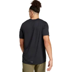 Clearance Tee-shirt de trail Mt Logo Tech Tee Shirt Short Sleeve Black T-Shirt Trail|Vêtements De Trail