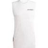 Online Tee-shirt de trail Xpr Tank Sans Manche White T-Shirt Trail|Vêtements De Trail