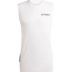 Online Tee-shirt de trail Xpr Tank Sans Manche White T-Shirt Trail|Vêtements De Trail
