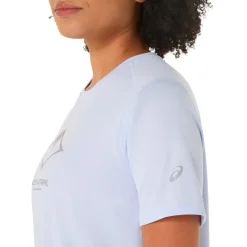 New Tee-shirt de trail Fujitrail Logo Ss Top Blue Fade T-Shirt Trail|Vêtements De Trail