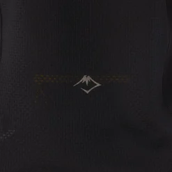 Tee-shirt de trail Fujitrail Top Magnetic Blue Performance Black T-Shirt Trail|Vêtements De Trail