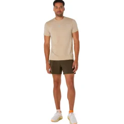 Tee-shirt de trail Road Seamless Ss Top Cream T-Shirt Trail|Vêtements De Trail