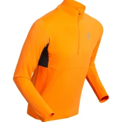 Hot Tee-shirt de trail Long Sleeve Run Orange Popsicle T-Shirt Trail|Vêtements De Trail