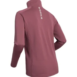 Best Tee-shirt de trail Half Zip Grid W Wild Berry T-Shirt Trail|Vêtements De Trail