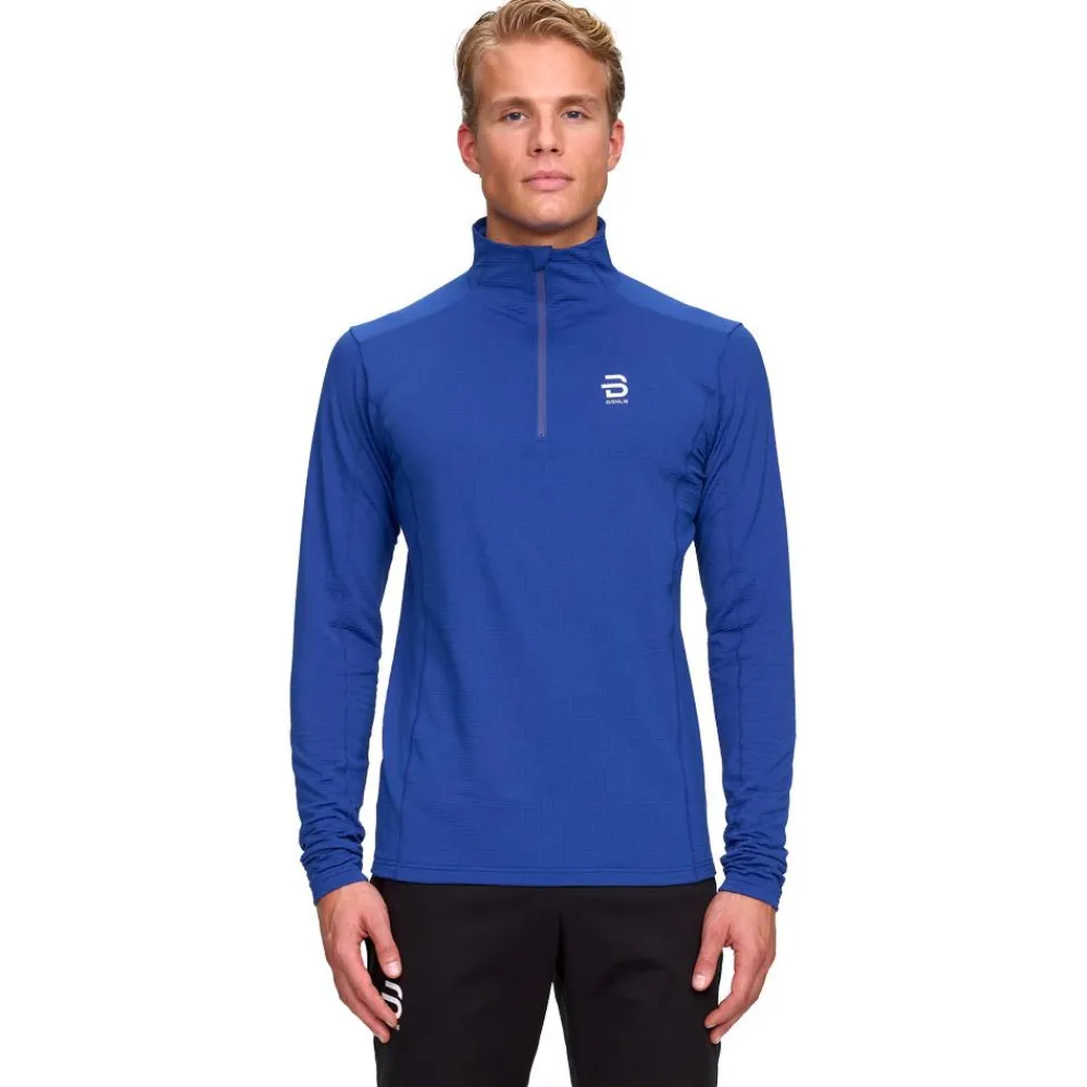 T-Shirt Trail|Vêtements De Trail<Bjorn Daehlie Tee-shirt de trail Half Zip Grid The Web