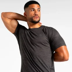 Online Tee-shirt de trail Persist Tee Black Marl T-Shirt Trail|Vêtements De Trail