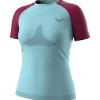 Outlet Tee-shirt de trail Ultra 3 S-Tech W Marine Blue Vêtements De Trail|T-Shirt Trail