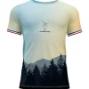 Tee-shirt de trail Le Sunset Blanc Blanc T-Shirt Trail|Vêtements De Trail