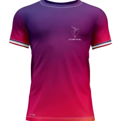 Online Tee-shirt de trail Le Frog Violet T-Shirt Trail|Vêtements De Trail
