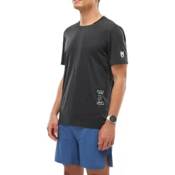 Outlet Tee-shirt de trail Intense Pro Light Short Sleeve M's Black T-Shirt Trail|Vêtements De Trail