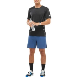 Outlet Tee-shirt de trail Intense Pro Light Short Sleeve M's Black T-Shirt Trail|Vêtements De Trail