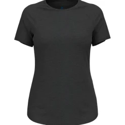 Discount Tee-shirt de trail Tee Shirt Crew Neck Essential Short Sleeve Black Melange T-Shirt Trail|Vêtements De Trail