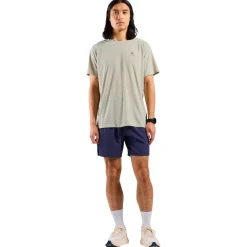 T-Shirt Trail|Vêtements De Trail<Odlo Tee-shirt de trail Zeroweight Chill Tec Short Sleeve Agate Gray