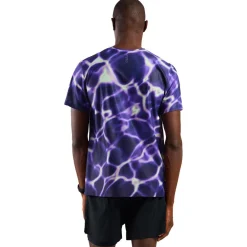 T-Shirt Trail|Vêtements De Trail<Odlo Tee-shirt de trail Zeroweight Chill Tec Print Short Sleeve Afterparty